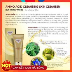 Sữa rửa mặt amino isamen