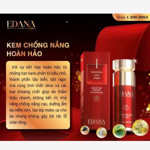 Kem chống nắng hòa hảo Edana-Yvam