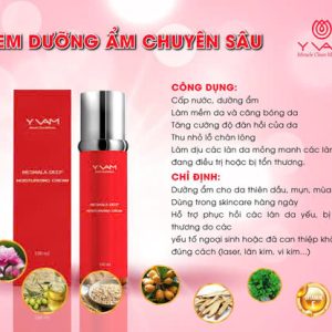 kem dưỡng ẩm, kích trắng, mờ nám siêu tốc edana-yvam