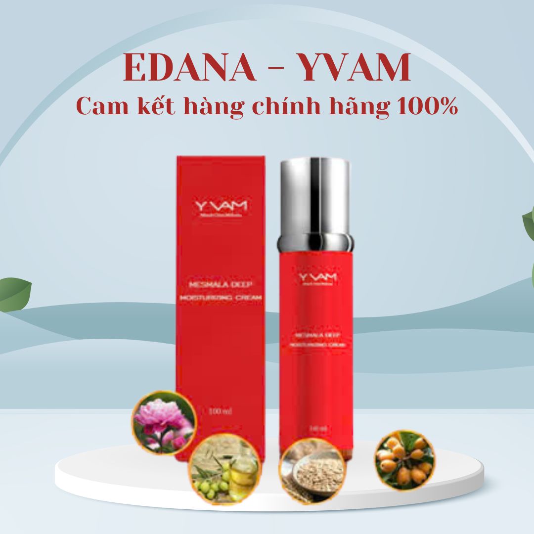 kem dưỡng ẩm, kích trắng, mờ nám siêu tốc edana-yvam